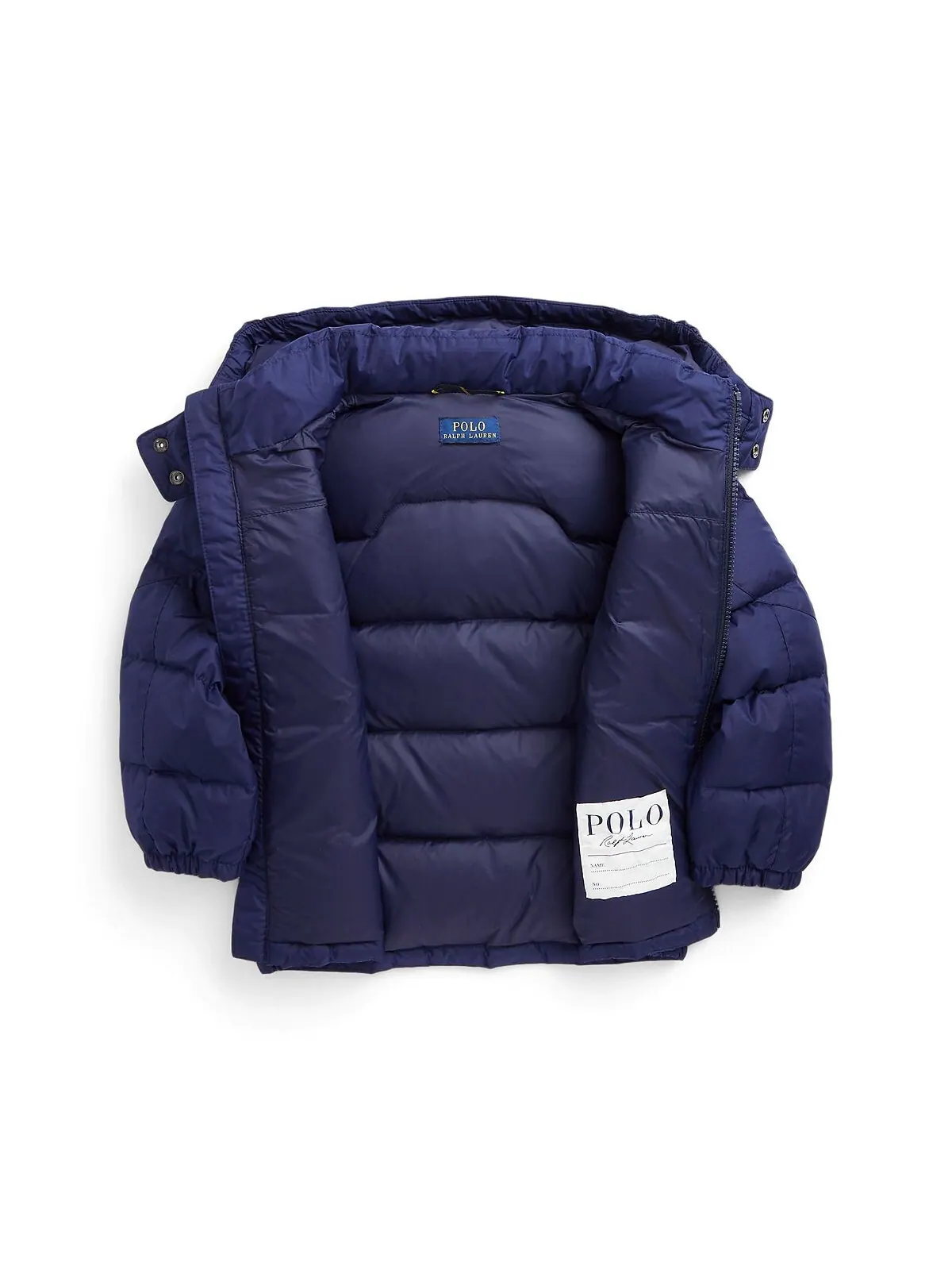 Футболка из хлопкового джерси для малышей и маленьких мальчиков Polo Ralph Lauren — изображение 4 из 4, темно-синий