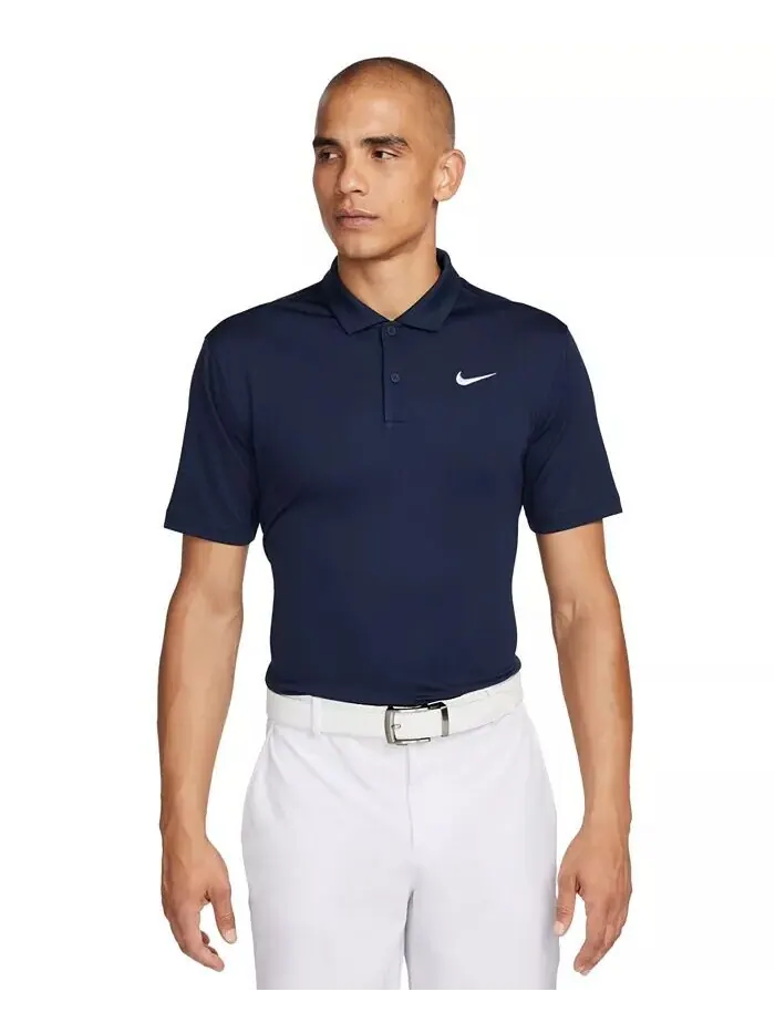 Мужская рубашка-поло для гольфа свободного кроя Core Dri-FIT с короткими рукавами Nike — изображение 1 из 4, белый