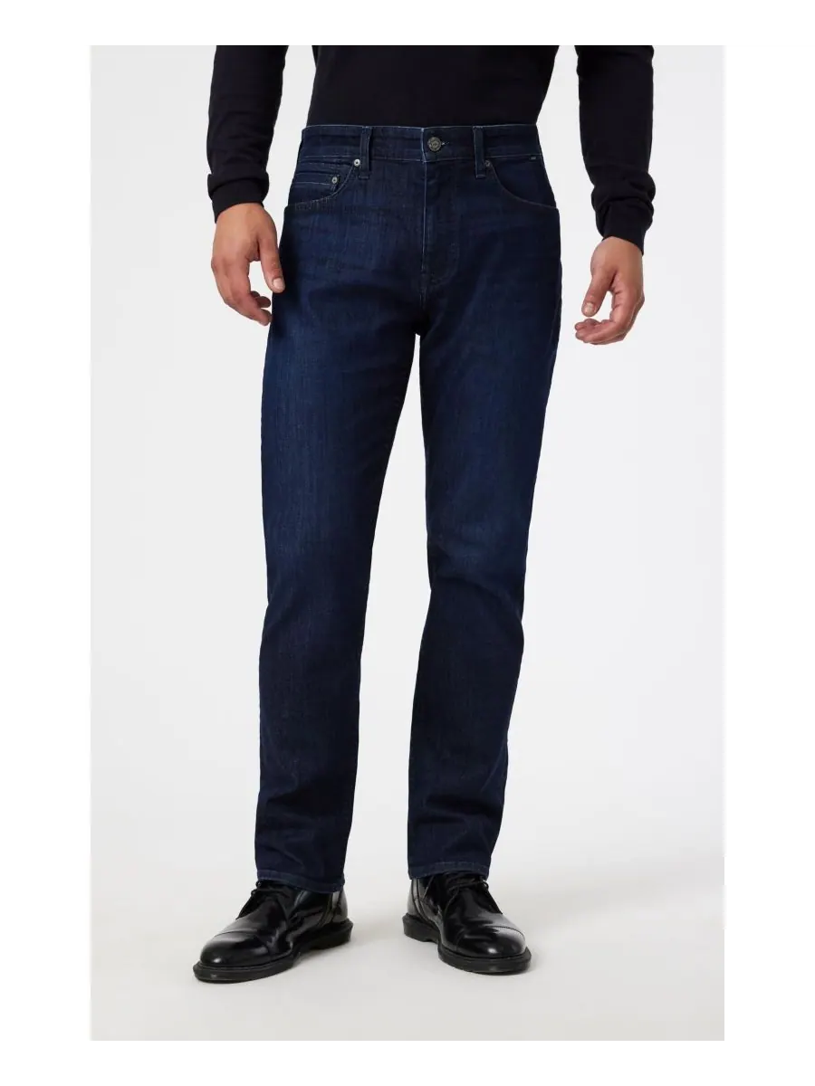 Мужские прямые брюки Mavi Zach Straight Leg в цвете Rinse Austin Mavi Jeans — изображение 1 из 6, синий