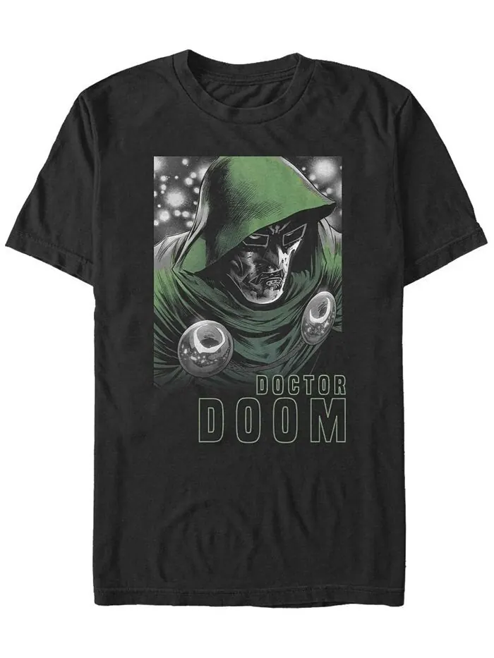 Мужская футболка Doom Gloom с короткими рукавами и круглым вырезом Fifth Sun — изображение 1 из 1, черный