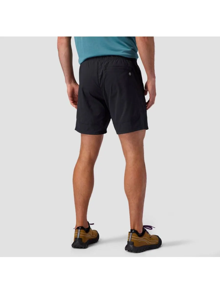 Мужские короткие шорты Wasatch Ripstop Pull-On для походов и альпинизма Backcountry — изображение 2 из 8, черный
