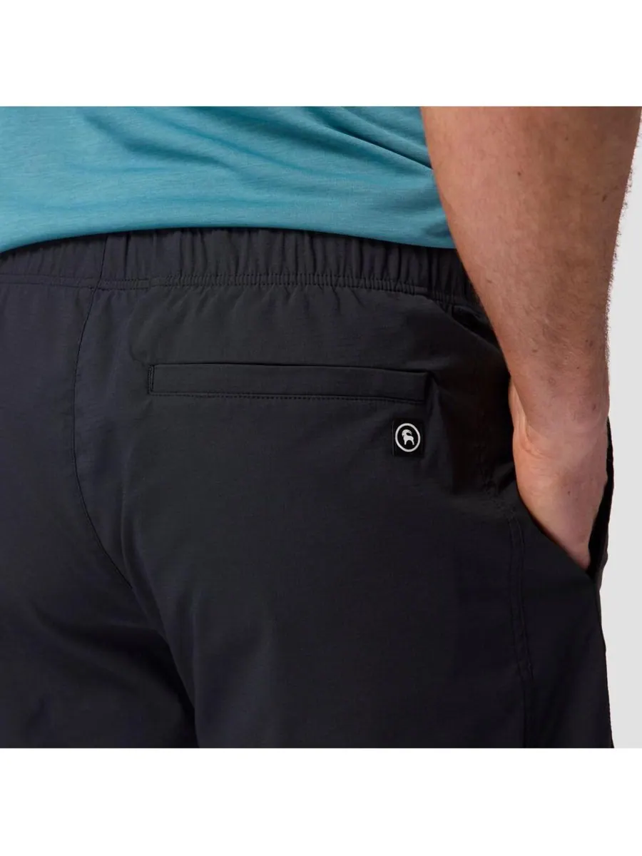 Мужские короткие шорты Wasatch Ripstop Pull-On для походов и альпинизма Backcountry — изображение 3 из 8, черный