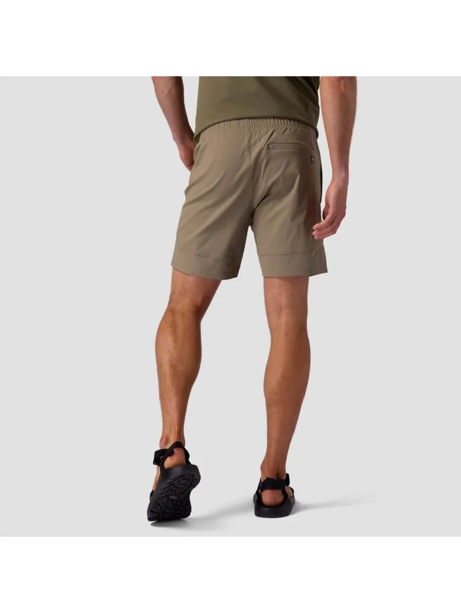 Мужские короткие шорты Wasatch Ripstop Pull-On для походов и альпинизма Backcountry — изображение 2 из 7, серый