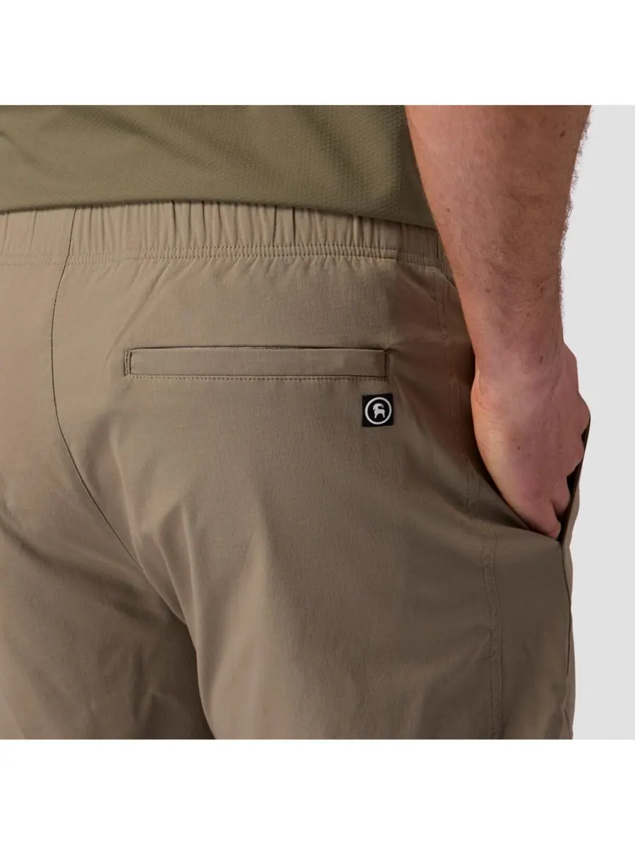 Мужские короткие шорты Wasatch Ripstop Pull-On для походов и альпинизма Backcountry — изображение 3 из 7, серый