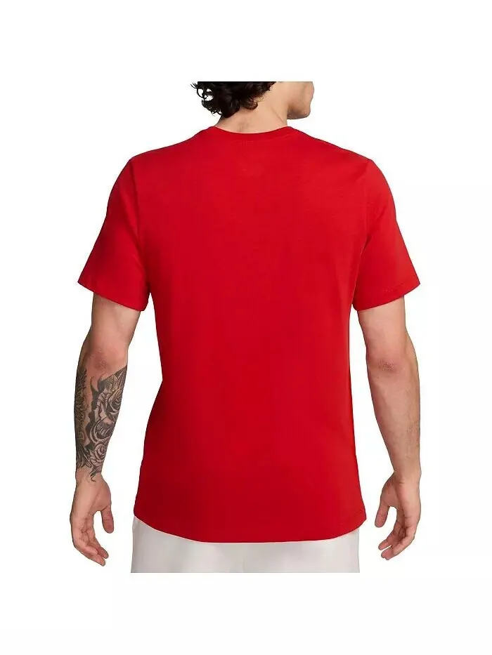 Мужская футболка Red Team USA Premium Essentials Icon Nike — изображение 3 из 3, красный
