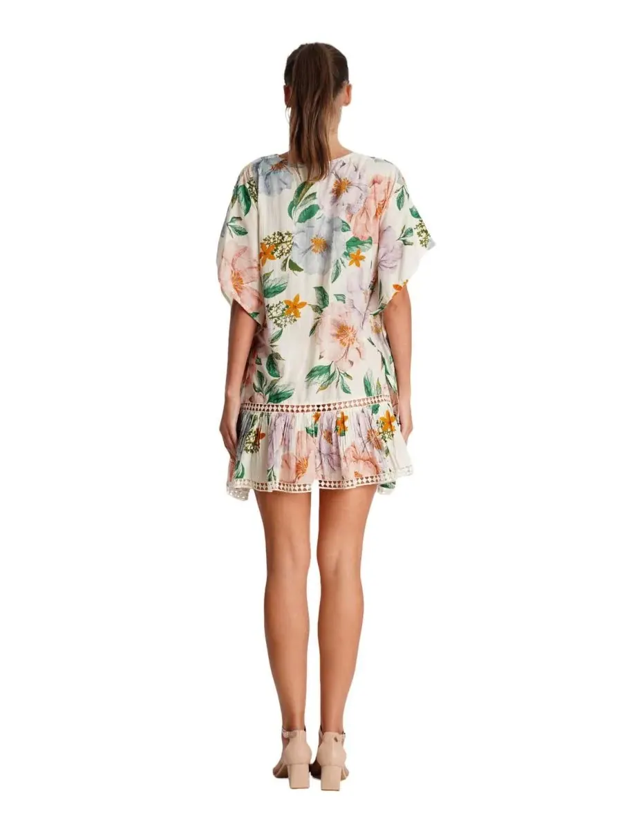 La Moda Clothing Женский кафтан Serena Bloom с вышивкой — изображение 2 из 2, нет цвета