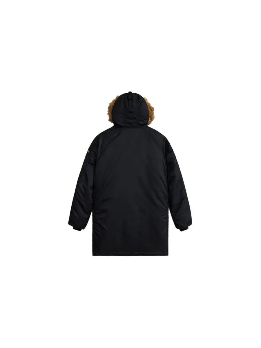 Детская парка N-3B Alpha Industries — изображение 3 из 3, черный