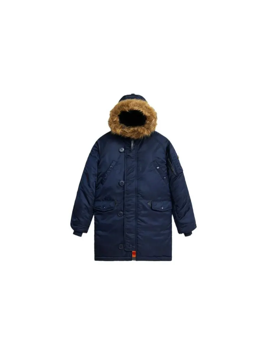 Детская парка N-3B Alpha Industries — изображение 2 из 3, синий