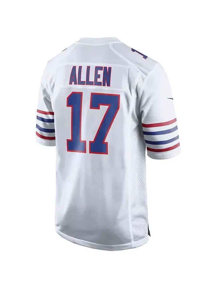 Детская игровая футболка Buffalo Bills Джоша Аллена для мальчиков и девочек Nike — изображение 3 из 3, синий