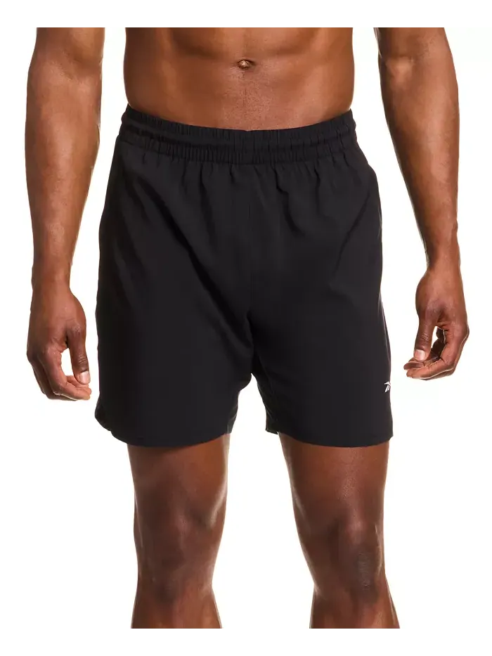 Мужские шорты Run 7" Woven Active Pull-On Reebok — изображение 1 из 4, черный