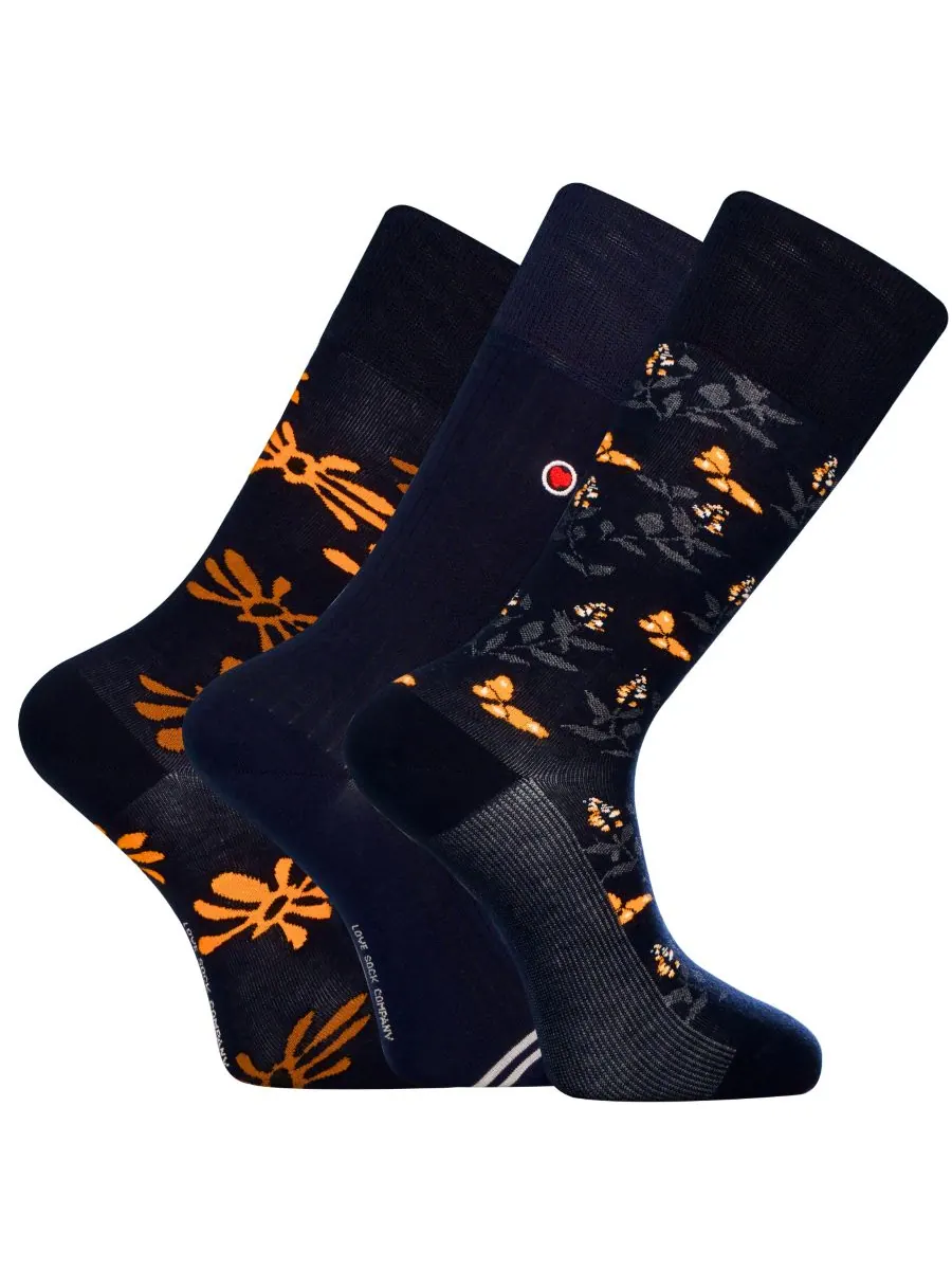 Мужские носки Tokyo Bundle, набор из 3 пар Love Sock Company