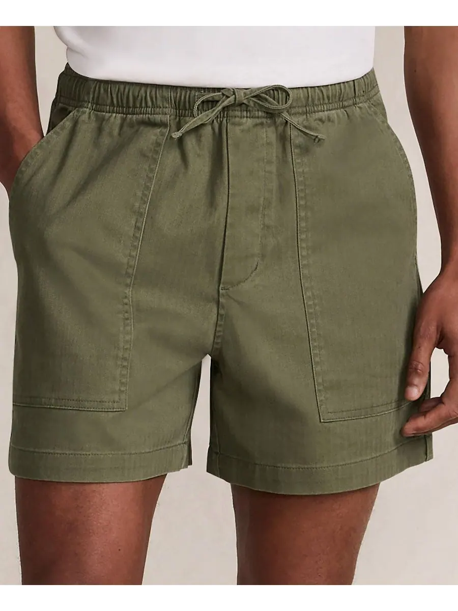 Мужские шорты Knockabout Fatigue Short Lands' End — изображение 1 из 4, зеленый