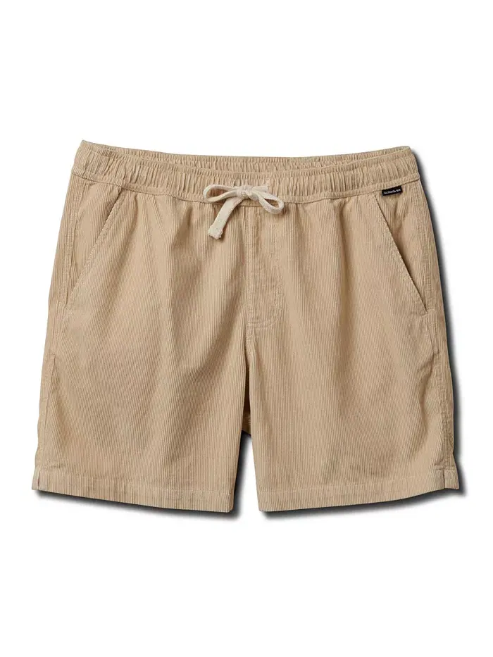 Мужские шорты Taxer из вельвета Quiksilver — изображение 1 из 2, серый