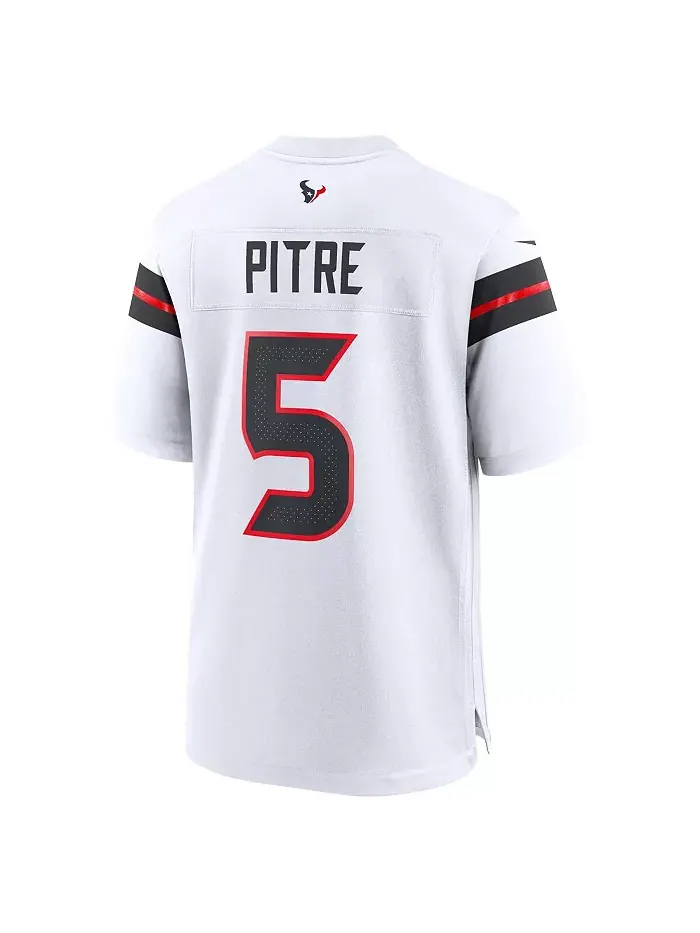 Мужская альтернативная игровая футболка Jalen Pitre Houston Texans Nike — изображение 3 из 5, белый