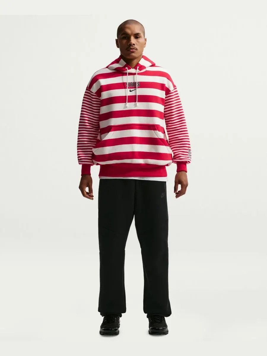 Толстовка USMNT Phoenix Oversized Nike — изображение 1 из 5, красный/белый