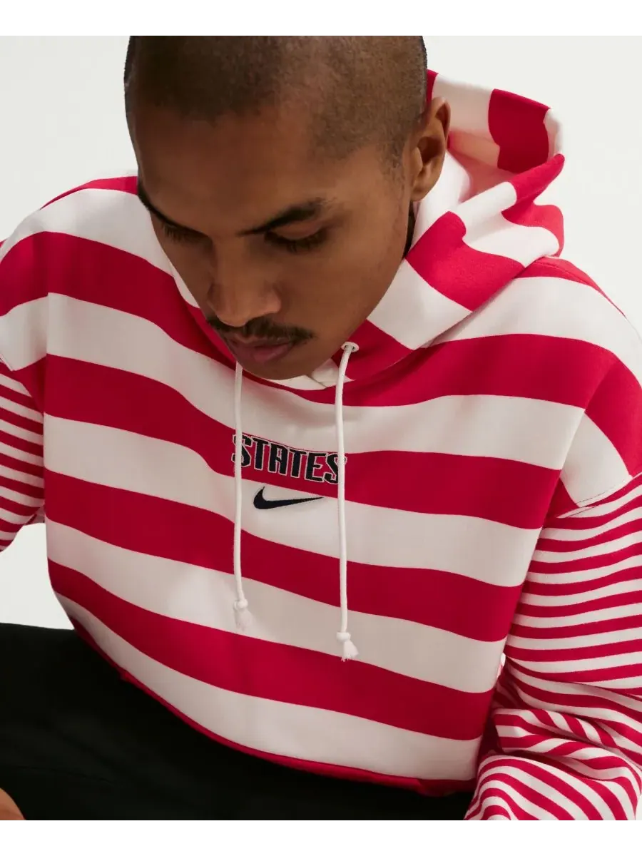 Толстовка USMNT Phoenix Oversized Nike — изображение 3 из 5, красный/белый