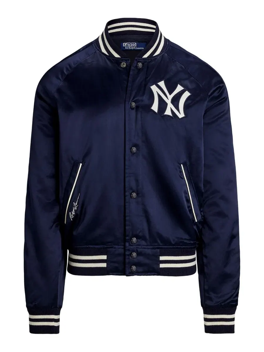 Футболка Yankees Collection Polo Ralph Lauren — изображение 9 из 9, темно-синий