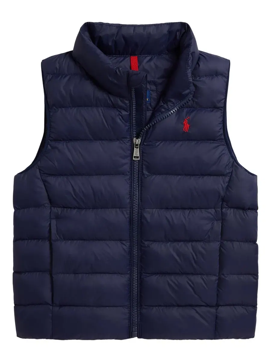 Жилет стеганый с воротником-стойкой, с длинным рукавом, The Colden Packable Quilted Vest Polo Ralph — изображение 1 из 4
