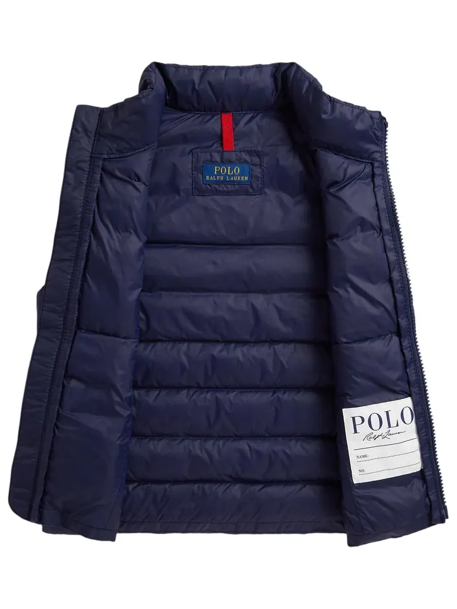 Жилет стеганый с воротником-стойкой, с длинным рукавом, The Colden Packable Quilted Vest Polo Ralph — изображение 3 из 4