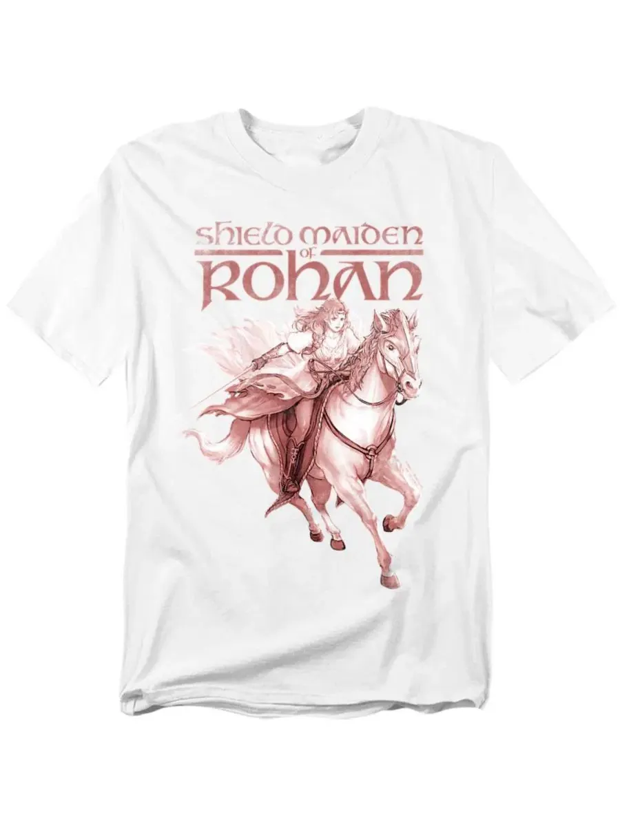 Футболка с длинным рукавом War Of The Rohirrim Maiden Horse Run Lord Of The Rings — изображение 1 из 3, белый