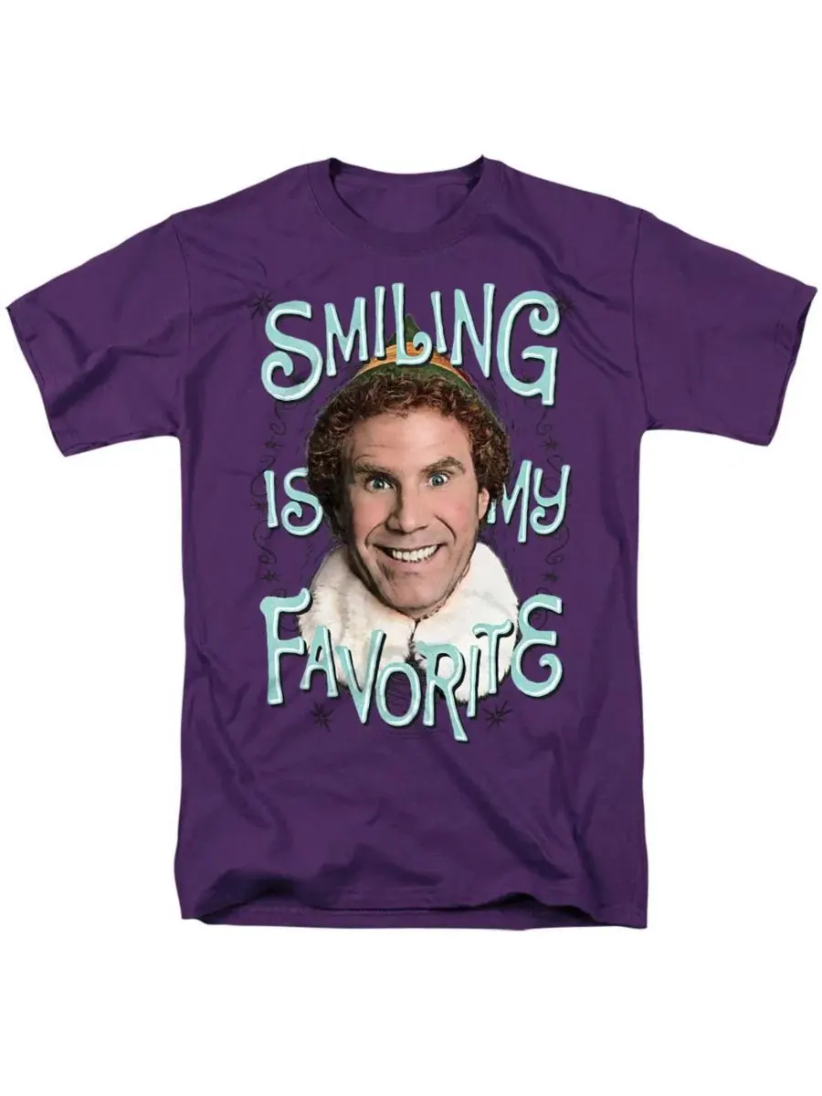 Футболка с принтом Smiling Elf