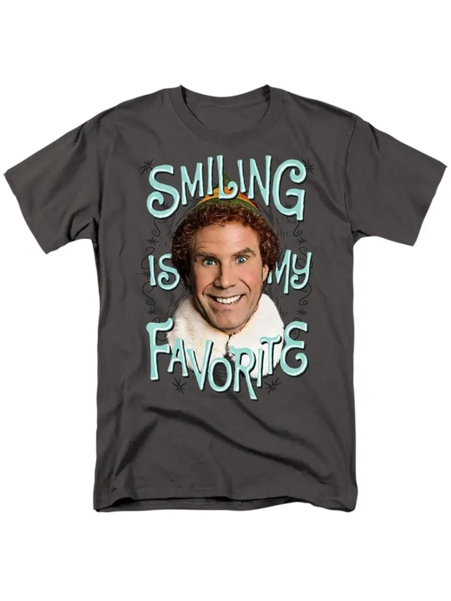 Футболка с принтом Smiling T-Shirt Elf