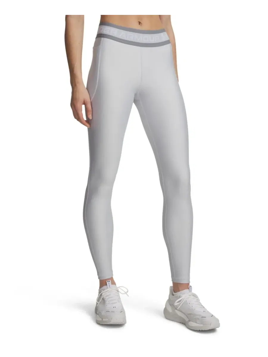 Женские леггинсы Tech Regular Fit Under Armour — изображение 1 из 3, серый/белый
