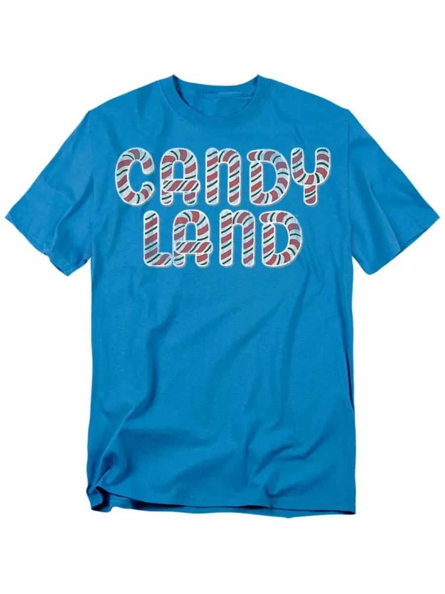 Футболка с длинным рукавом Candy Land Sign Hasbro+ — изображение 1 из 3, бирюзовый