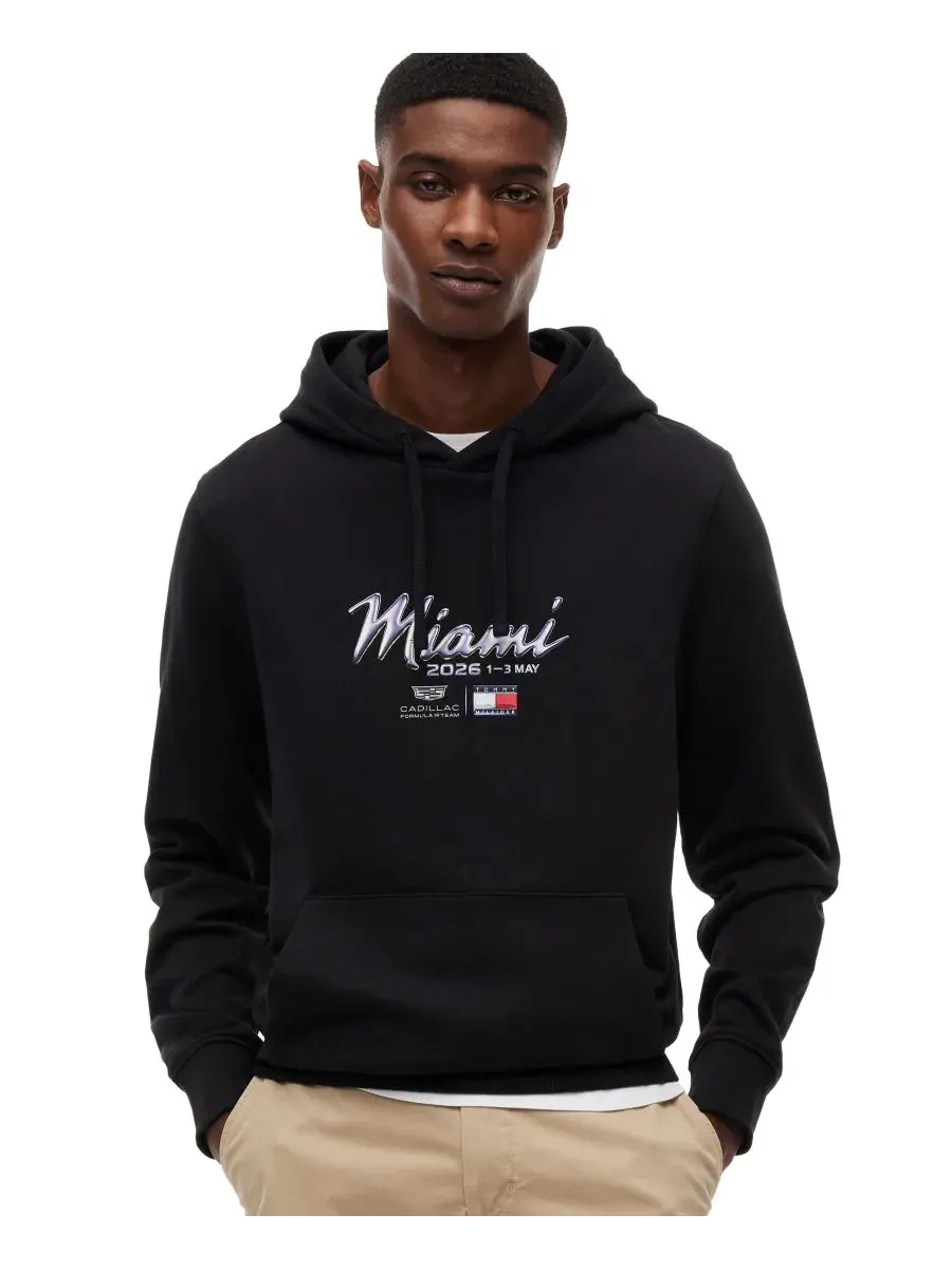 Худи Tommy Hilfiger с принтом Miami, x Cadillac F1