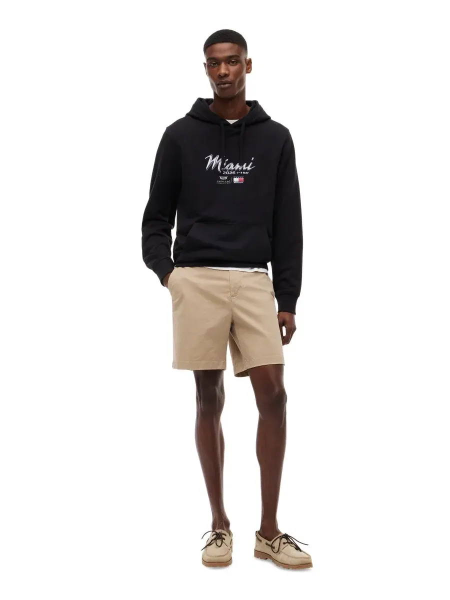 Худи Tommy Hilfiger с принтом Miami, x Cadillac F1 — изображение 2 из 4, черный