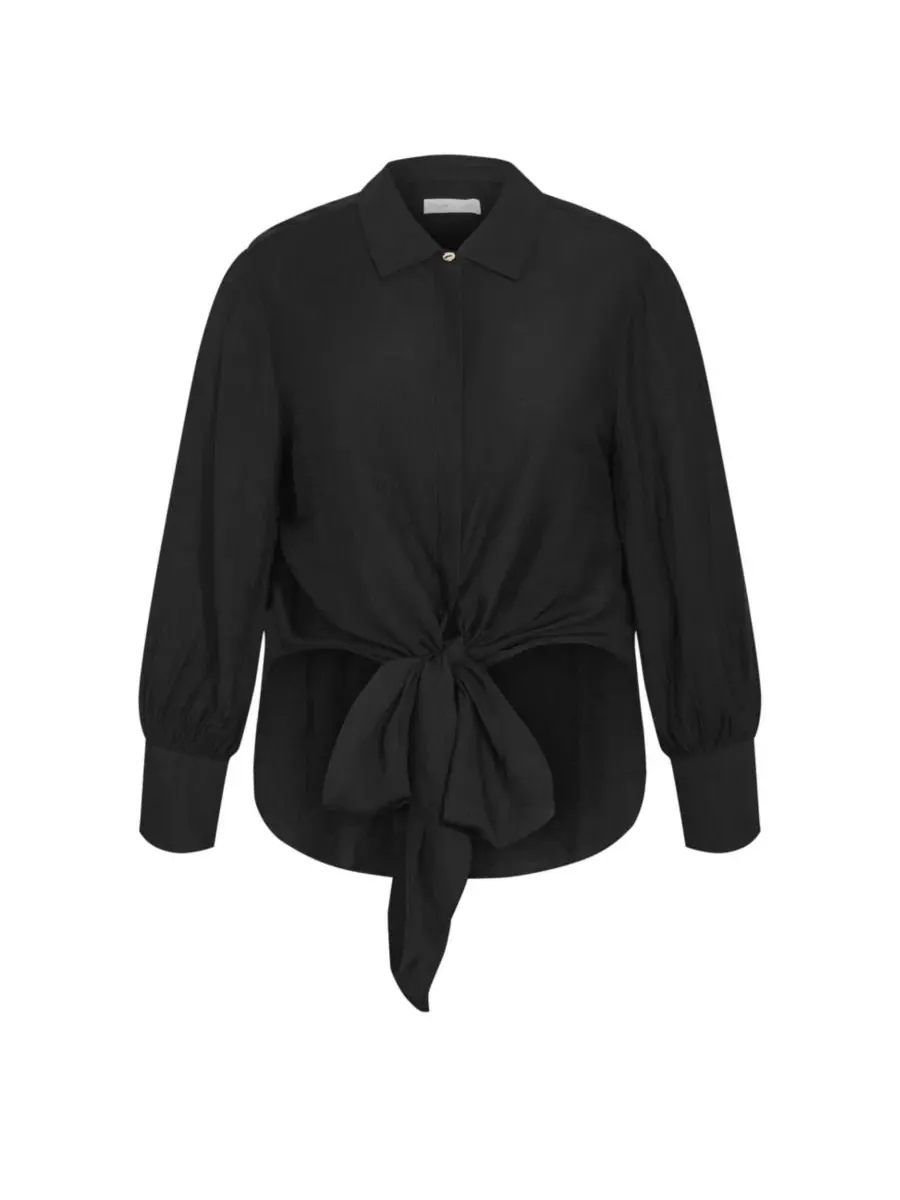 Женская рубашка Rosabella City Chic — изображение 4 из 5, черный