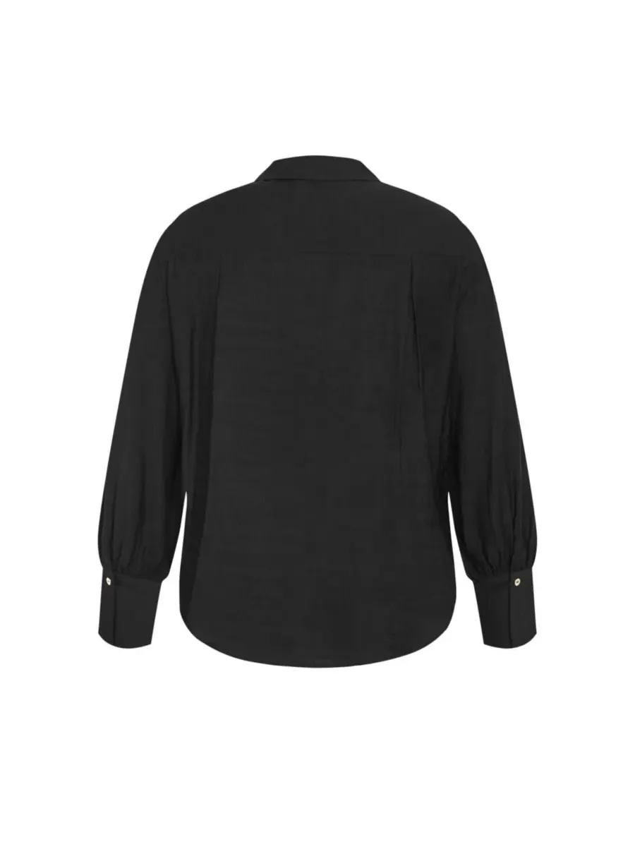 Женская рубашка Rosabella City Chic — изображение 5 из 5, черный