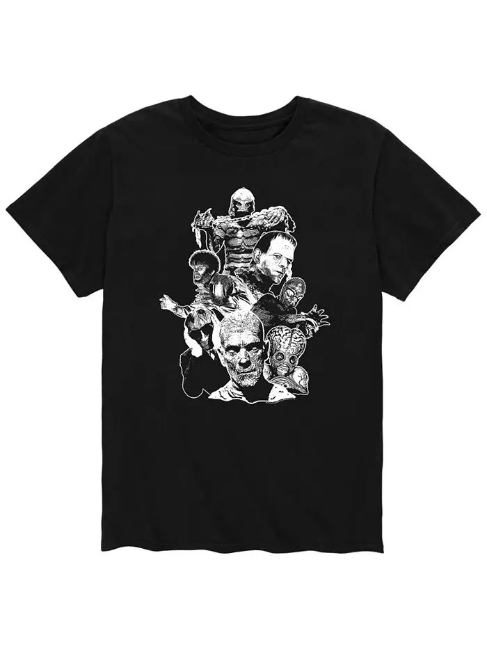 Мужская универсальная классическая футболка Monster AIRWAVES — изображение 1 из 2, черный