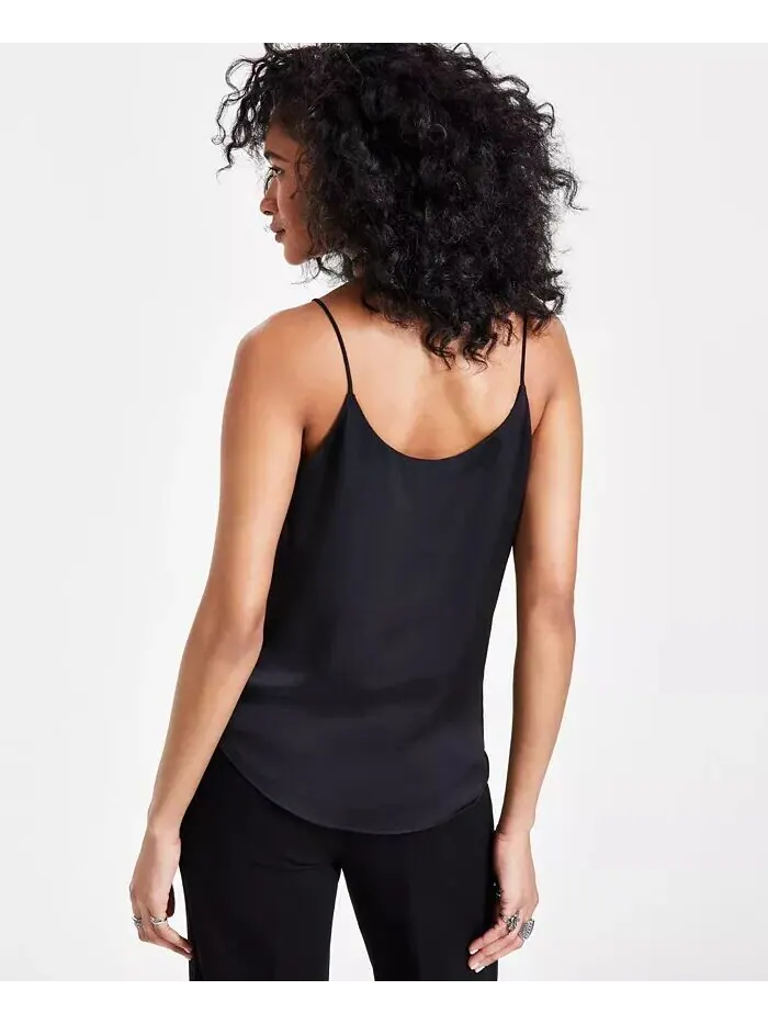 Женская майка с овальным вырезом Bar III — изображение 2 из 8, черный