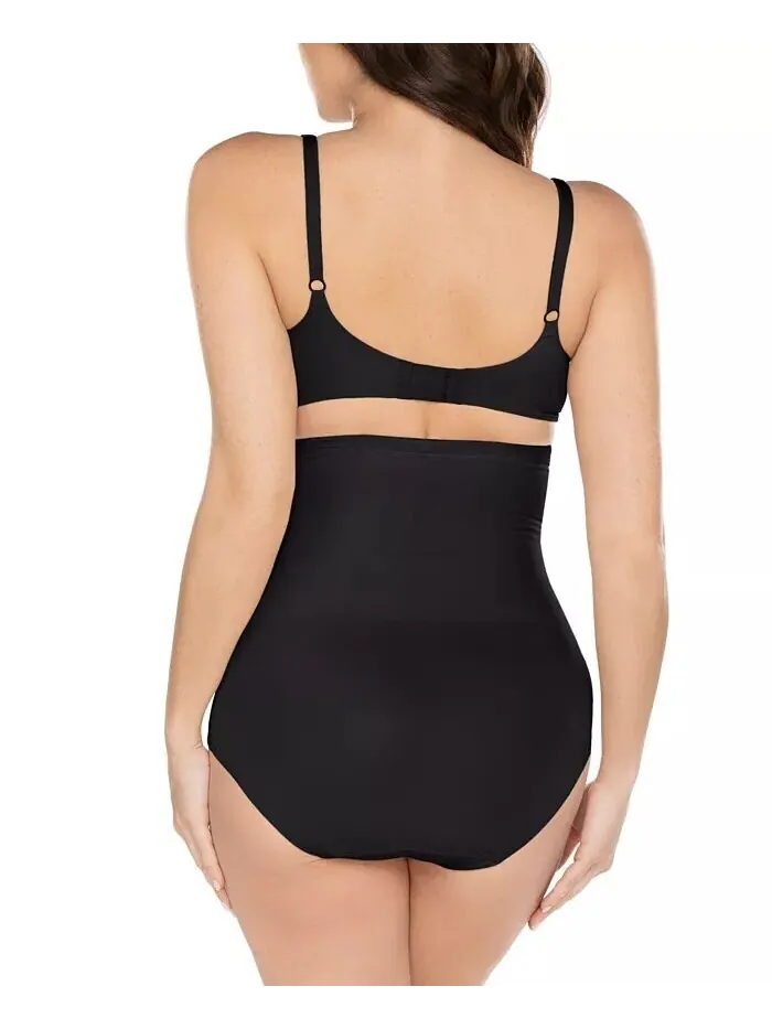 Женские трусы Shape Away Extra Firm с высокой талией 2915 Miraclesuit — изображение 4 из 5, черный