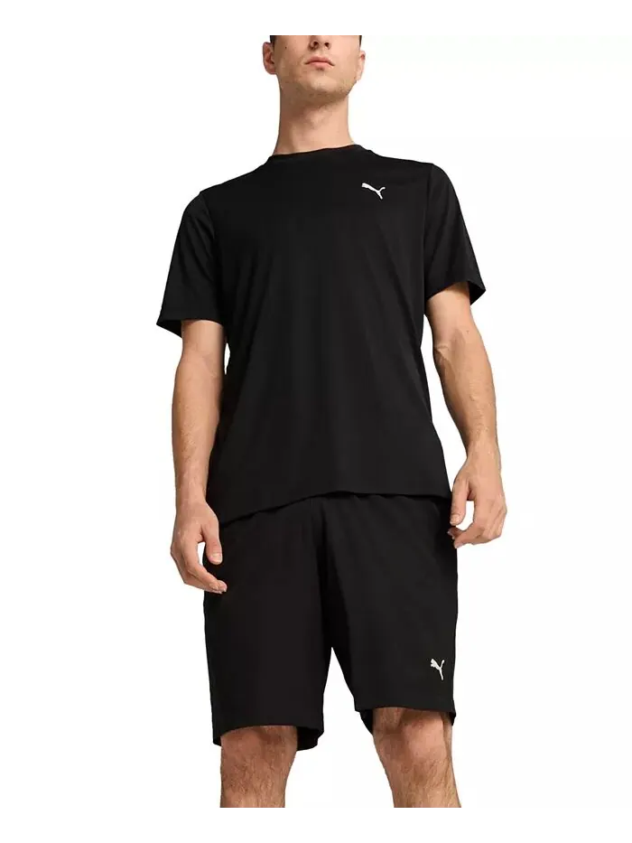 Мужские тканые шорты с логотипом Puma — изображение 3 из 3, черный