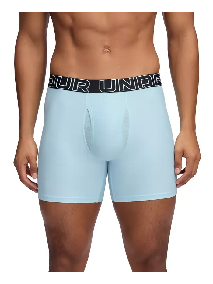 Мужские боксеры Performance Tech Solid, 3 шт., 6" Under Armour — изображение 2 из 3, ручейковый