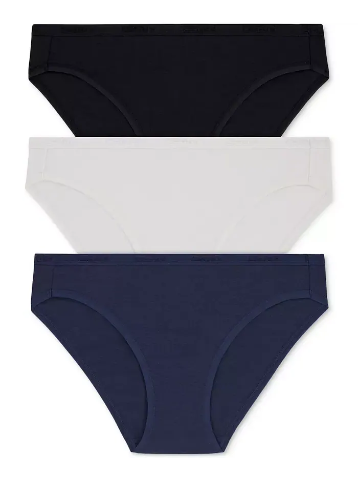 Женский бикини из хлопка и модала, 3 шт. — DK8462P3 DKNY