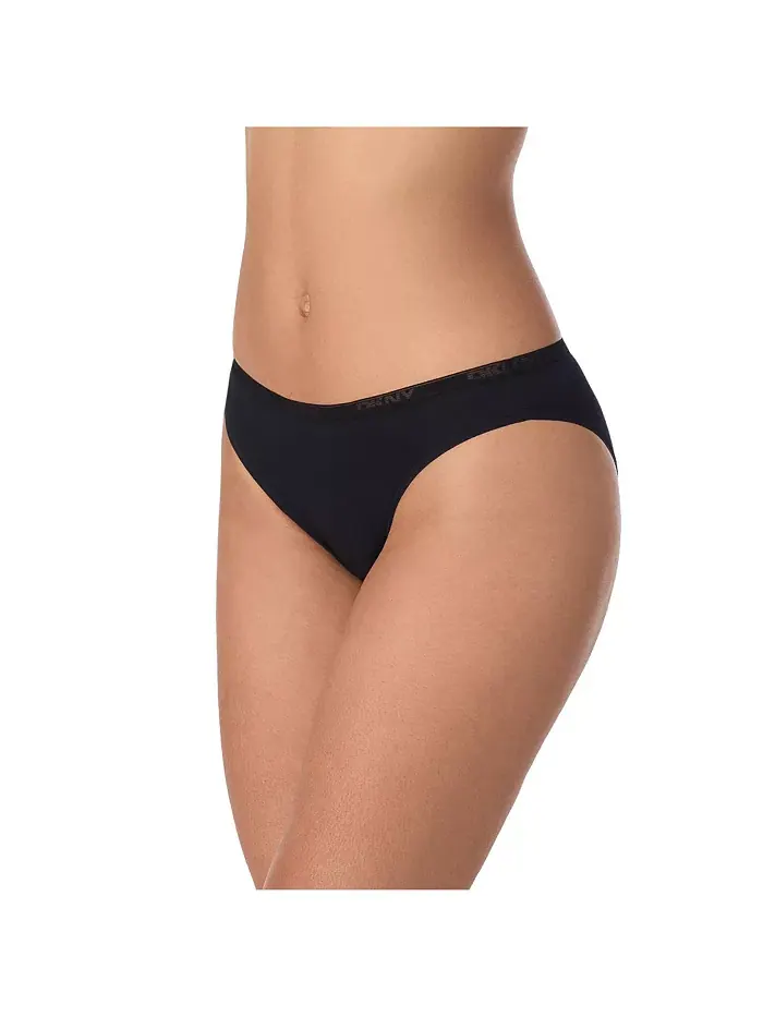 Женский бикини из хлопка и модала, 3 шт. — DK8462P3 DKNY — изображение 5 из 8, синий