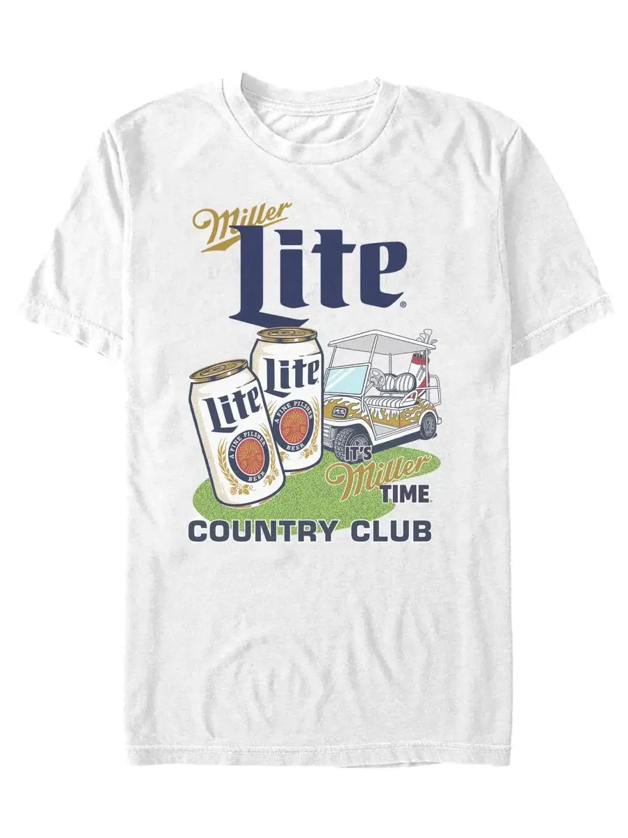 Футболка с принтом Miller Lite Golf Pinup Fifth Sun — изображение 1 из 3, белый