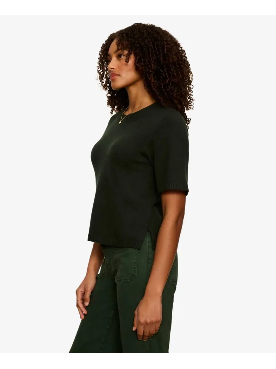 Свитшот-футболка Petite Perfect Short-Sleeve Sweater T-Shirt Sanctuary — изображение 3 из 8, лесной