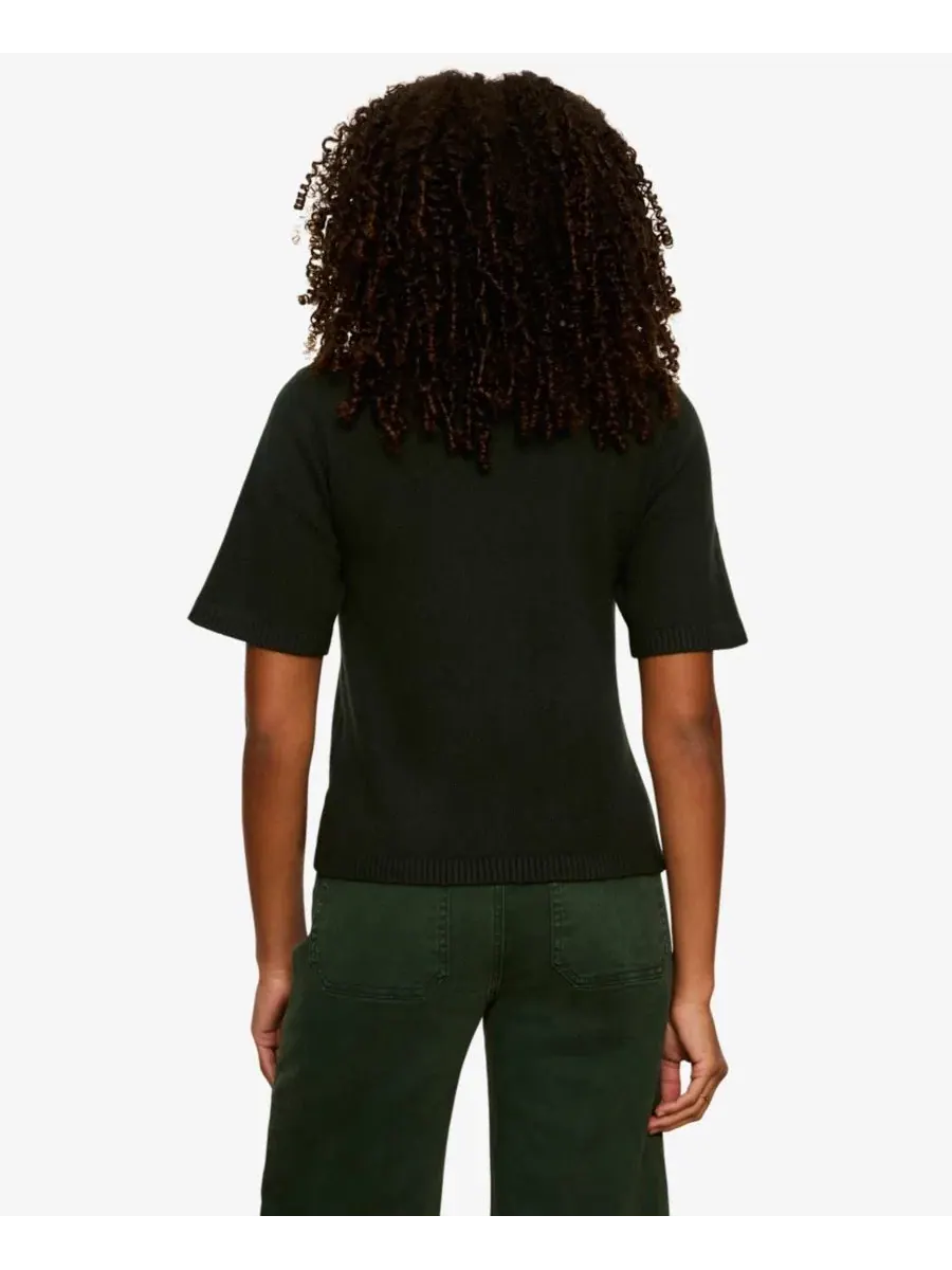 Свитшот-футболка Petite Perfect Short-Sleeve Sweater T-Shirt Sanctuary — изображение 5 из 8, лесной