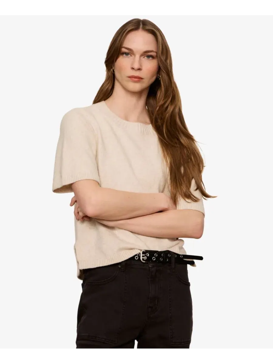 Свитшот-футболка с коротким рукавом Petite Perfect Short-Sleeve Sweater T-Shirt Sanctuary — изображение 5 из 6, ландыш