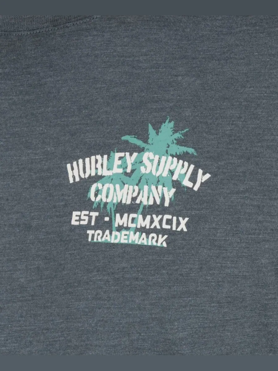 Футболка с коротким рукавом Shape Shack Slub Hurley — изображение 7 из 7, разрушитель