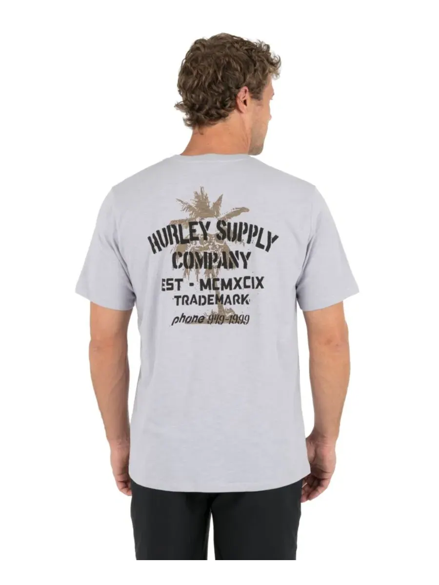 Футболка с коротким рукавом Shape Shack Slub Hurley, Light Asteriod — изображение 1 из 7