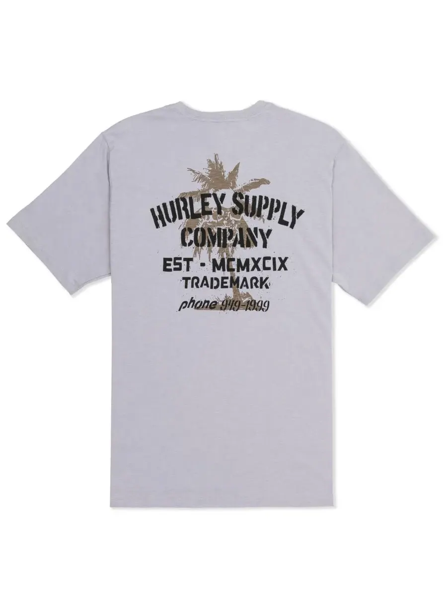 Футболка с коротким рукавом Shape Shack Slub Hurley, Light Asteriod — изображение 5 из 7