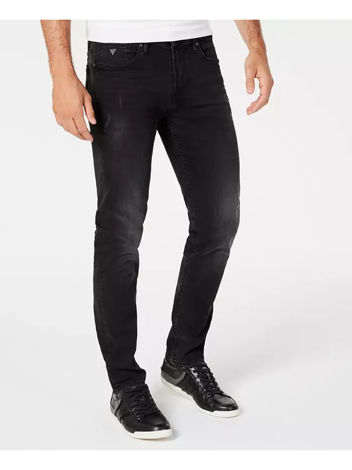 Мужские джинсы Slim Tapered Fit Guess — изображение 1 из 1, желтый