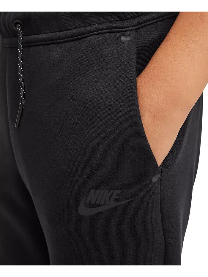 Детские спортивные брюки Tech Fleece Nike — изображение 8 из 9, черный