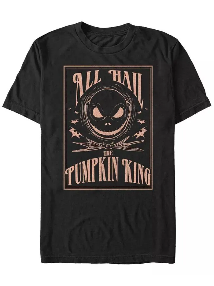 Мужская футболка с коротким рукавом Hail The Pumpkin King Fifth Sun — изображение 1 из 1, черный