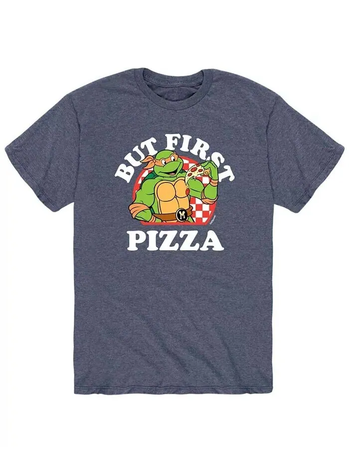 Футболка мужская Teenage Mutant Ninja Turtles First Pizza AIRWAVES — изображение 1 из 2, синий